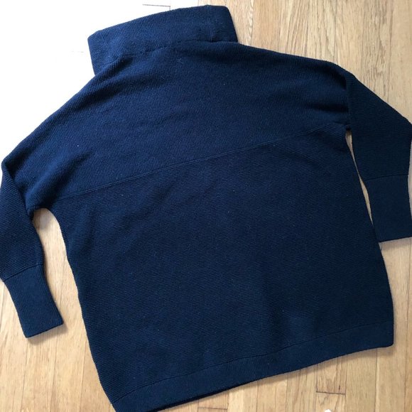 Free People Ottoman Slouchy Tunic in  Black - Picture 9 of 11